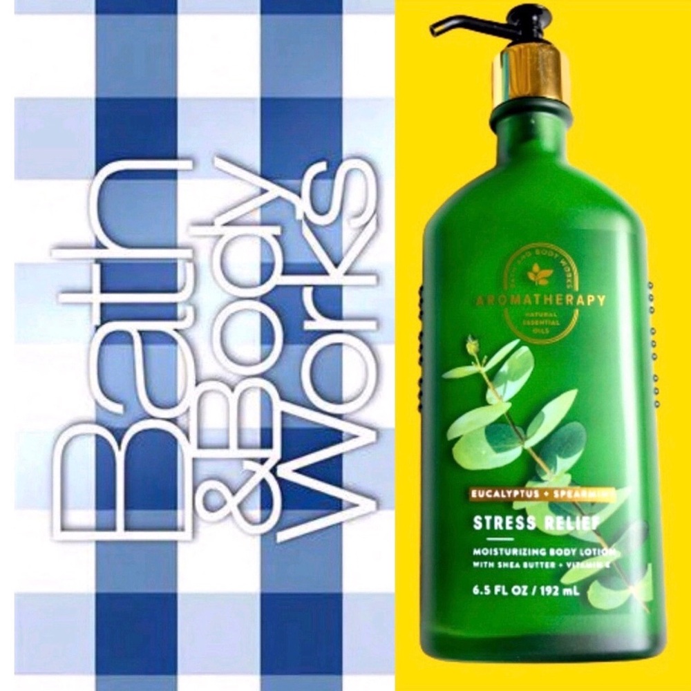 NEW Bath & Body Works AROMATHERAPY EUCALYPTUS SPEARMINT Lotion 6.5oz